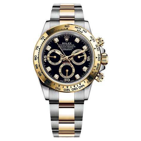 rolex daytona stahl schwarzes zifferblatt|rolex daytona 116503.